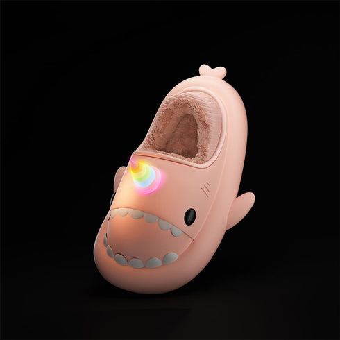 Sharkicks Basic - 冬款, 獨角獸鯊魚拖鞋, 包跟